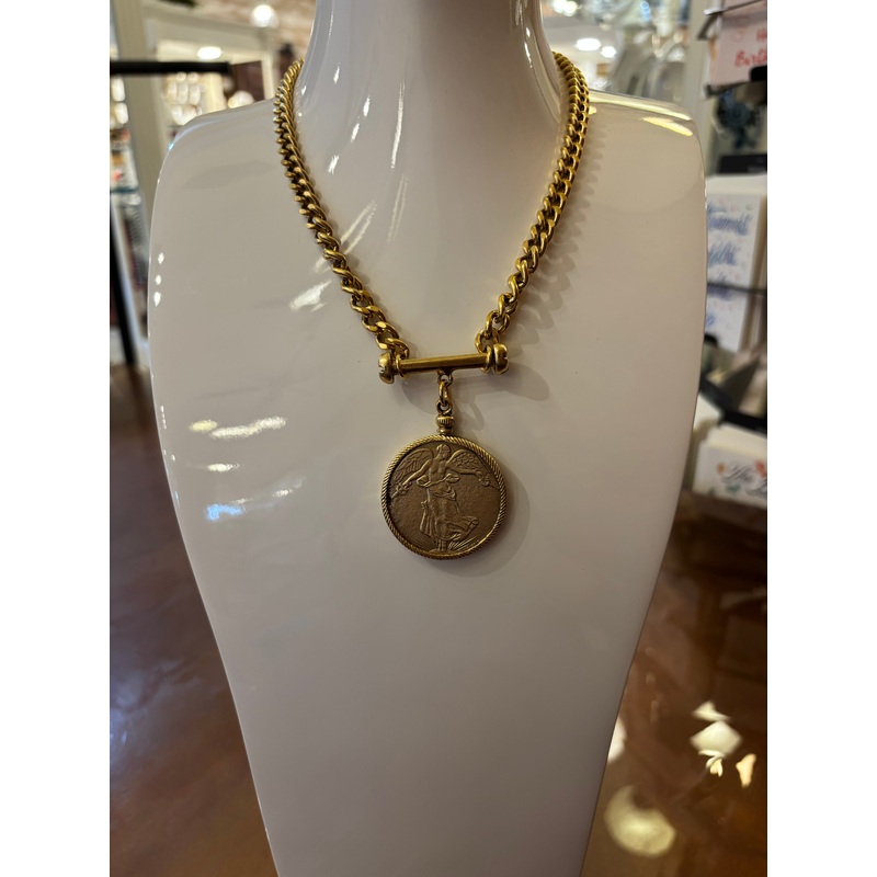 Coin Pendant Necklace