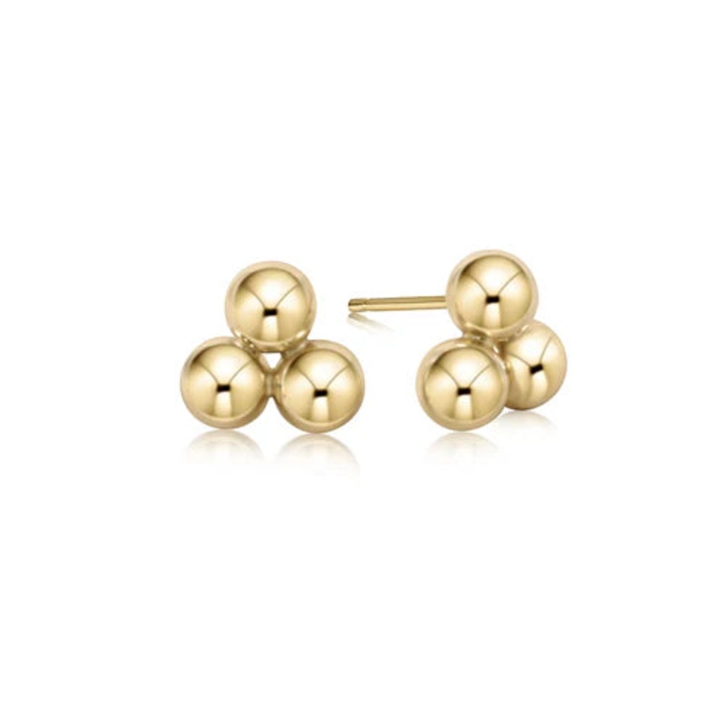 Enewton Classic Cluster Stud- 6mm Gold