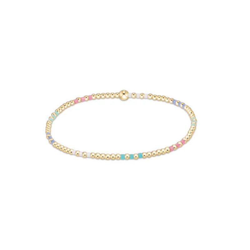 Enewton Hope Joy Pattern 2mm Bead Bracelet- Hot Mess SS25