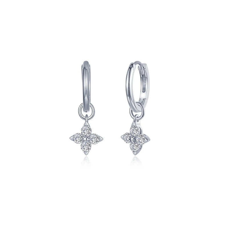 Lafonn Flower Drop Earrings