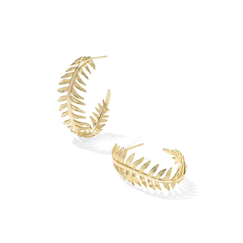Kendra Scott Kayla Gold Hoop Earrings