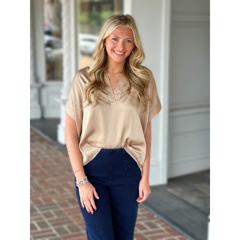 Once More Brown Top|S|M|L