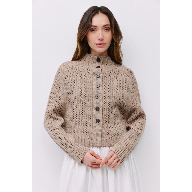 The Bynn Sweater in Taupe|S|M|L