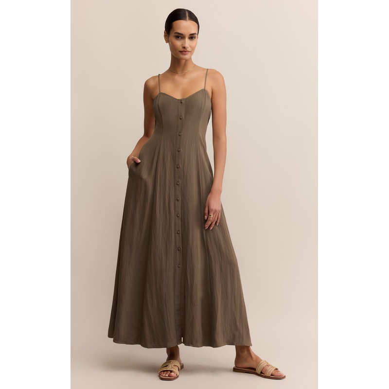 Z Supply Angel Eyes Midi Dress in Tiki