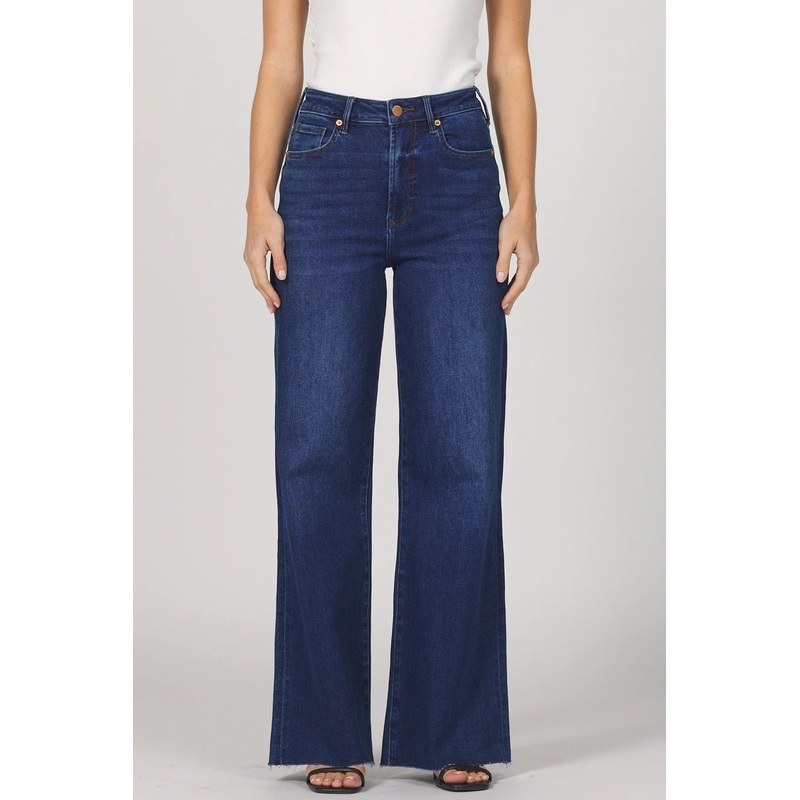 Dear John Fiona Wide Leg Jean in Dark Knight