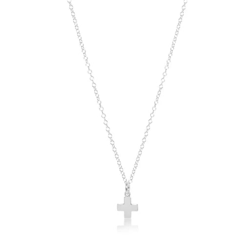 enewton 16 Necklace Sterling- Signature Cross Charm