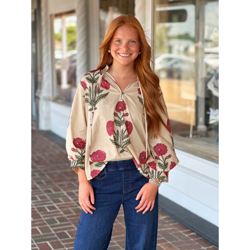 Happy Times Floral Top|S|M|L