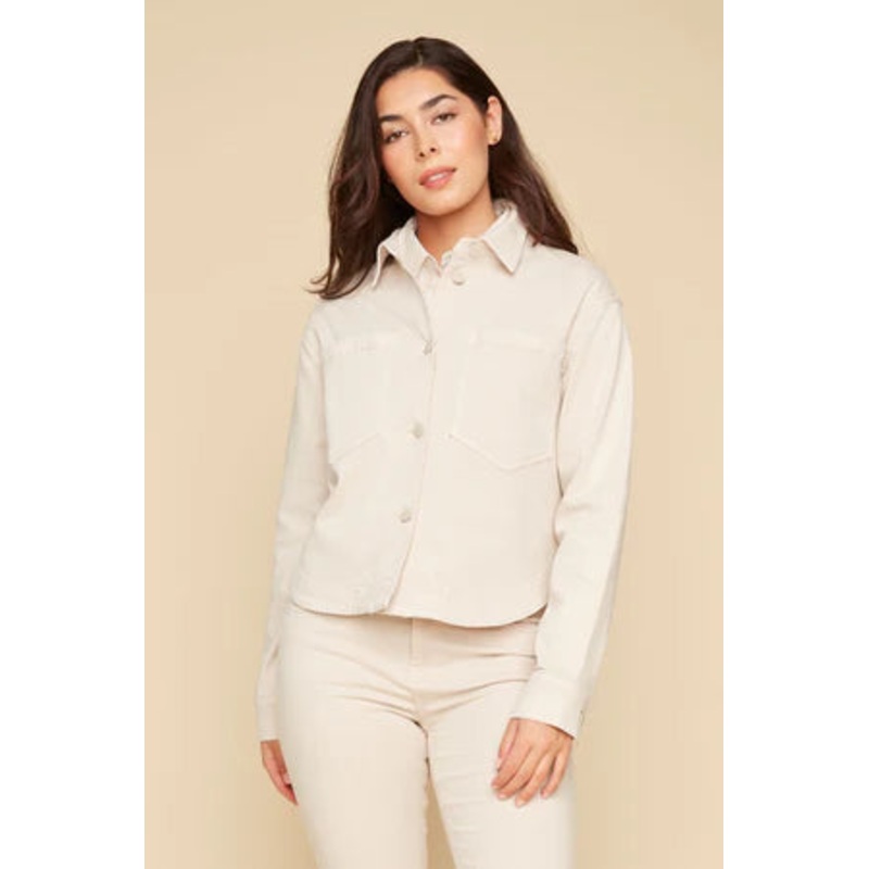 Renuar Woven Jacket in Oyster|S|M|L