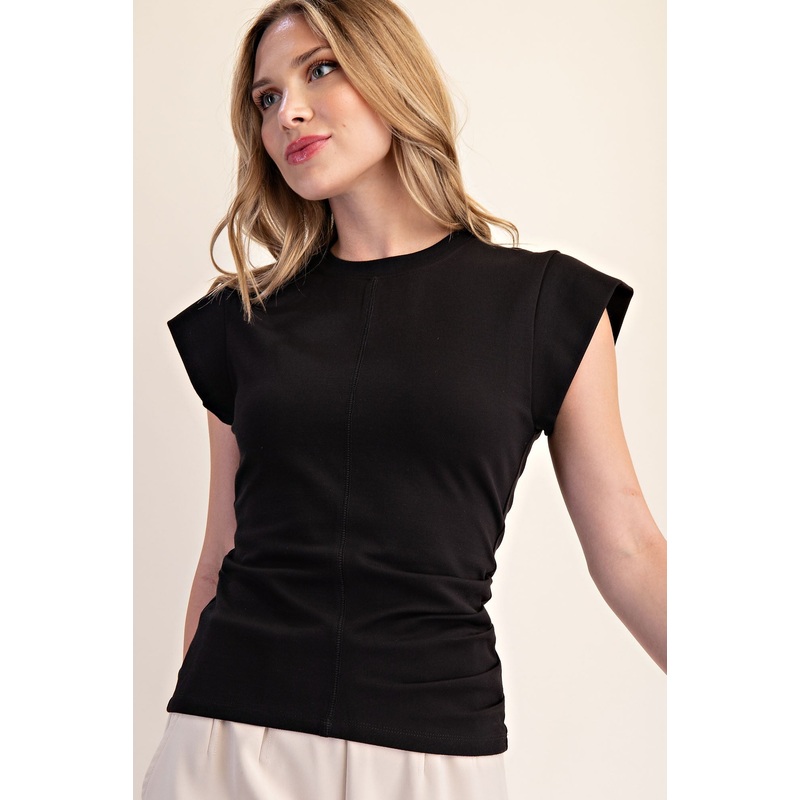 Believe In This Top in Black|S|M|L