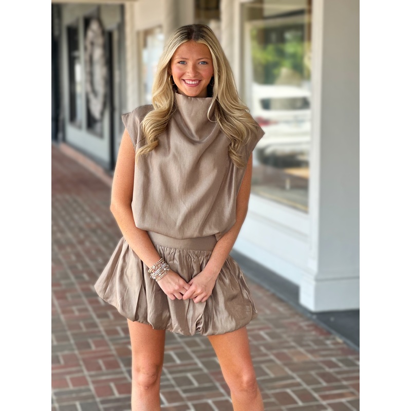 Do What You Love Mocha Top|S|M|L