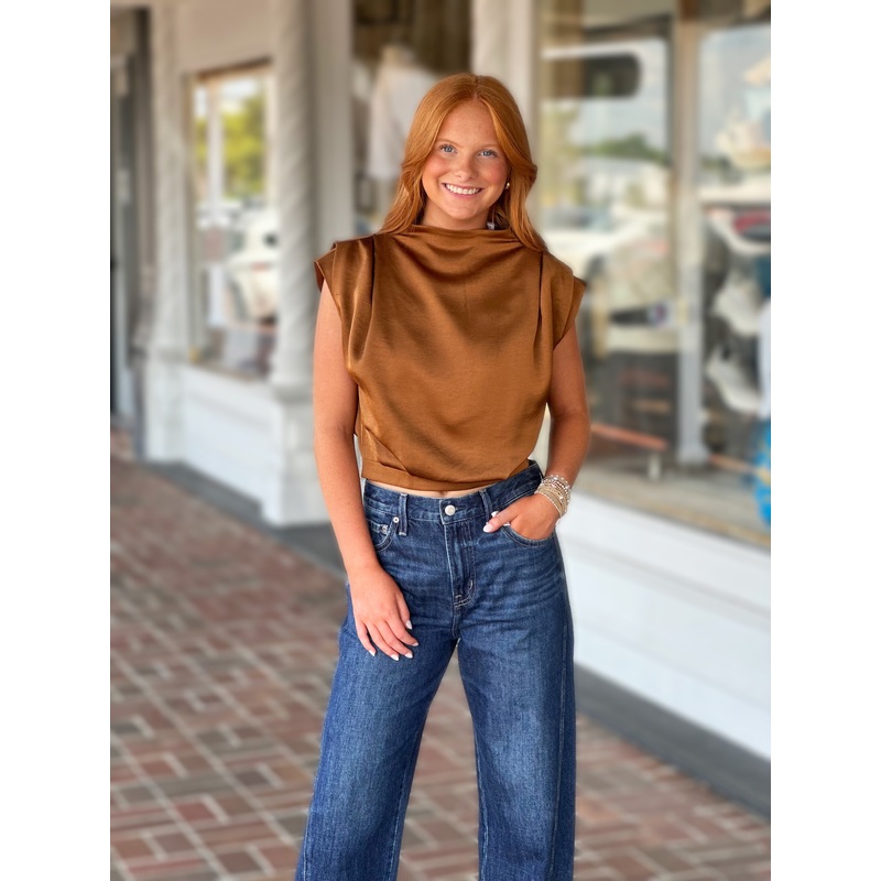 Impressing You Top in Camel|S|M|L
