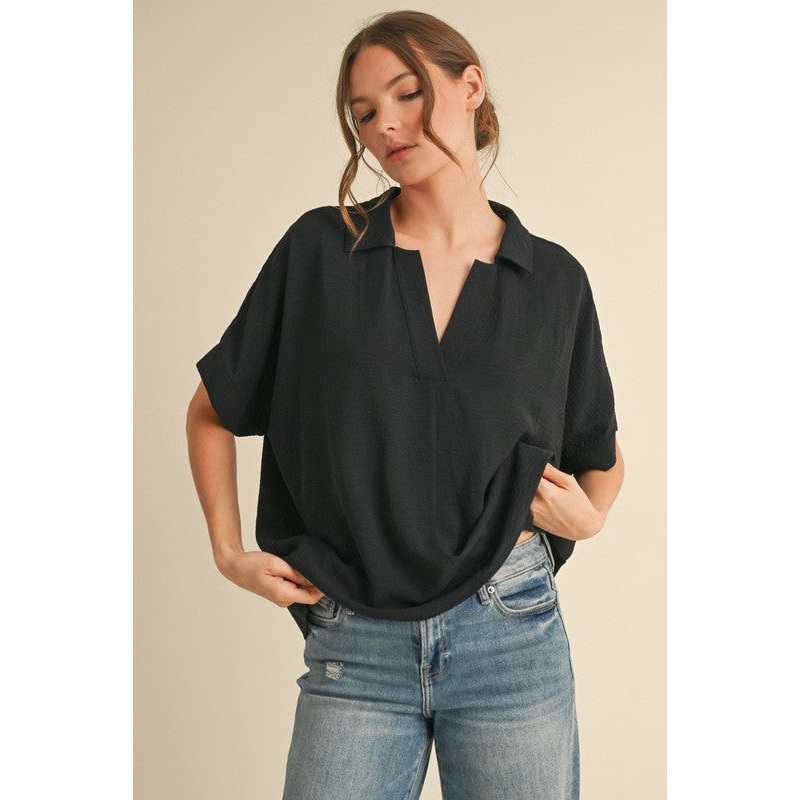 Kind Of A Moment Black Top|S|M|L