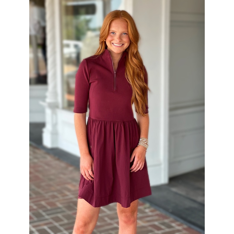 Steve Madden Berlina Dress in Wine