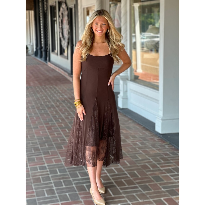 Steve Madden Vita Dress in Brown