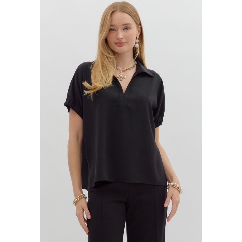 Take A Moment Top in Black|S|M|L
