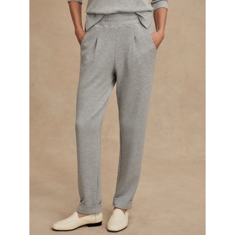 Varley The Rolled Cuff Pant 28.5 in Mid Blue Marl