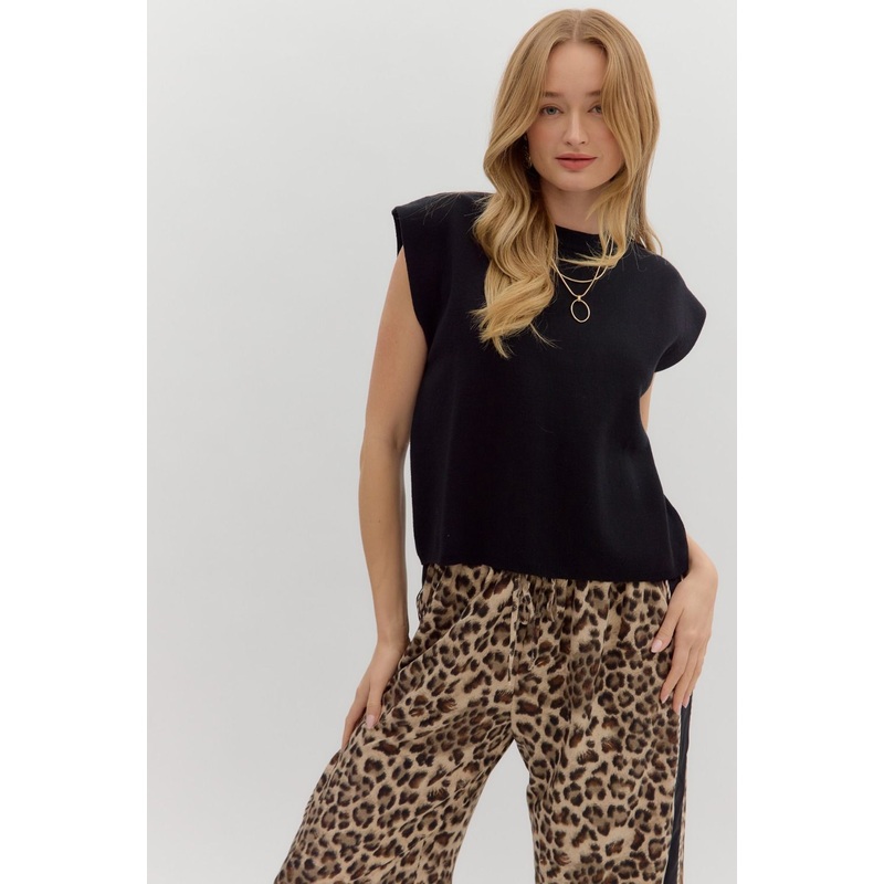 Waiting For It Top in Black|S|M|L