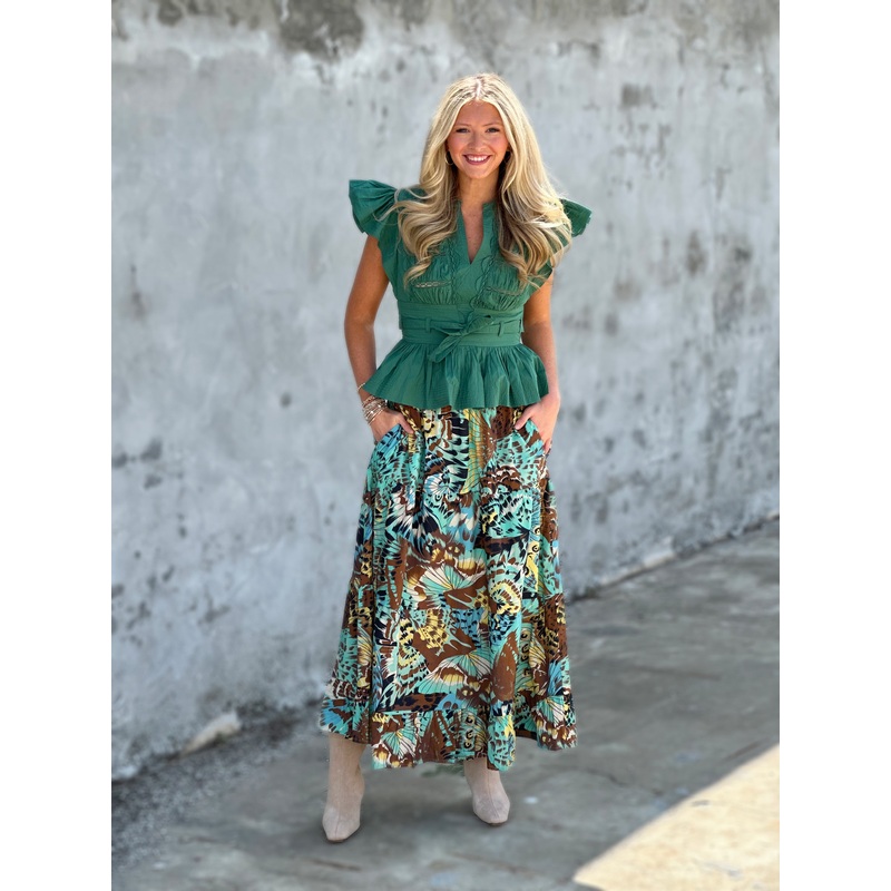 Love The Label Luelle Skirt in Born To Fly