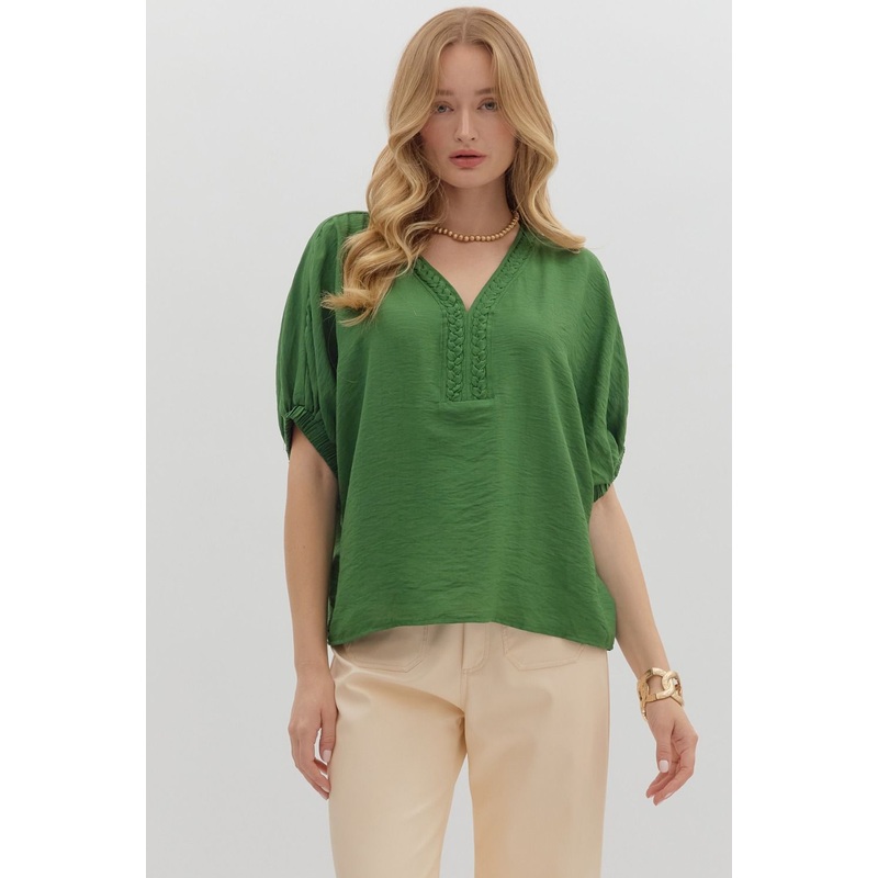 Taking It Easy Top in Fern|S|M|L