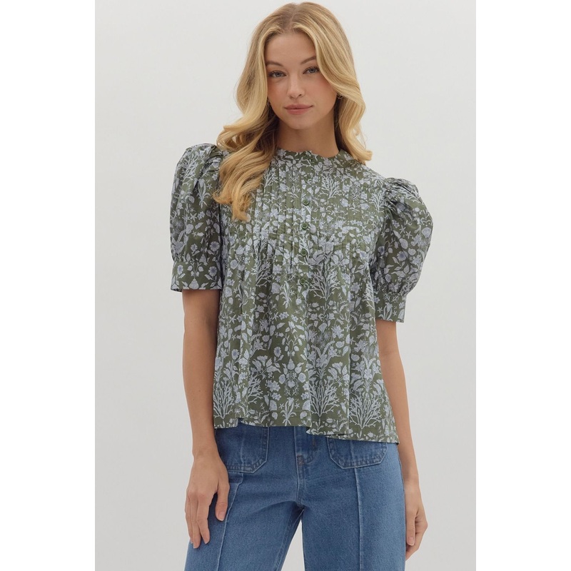 Without A Doubt Top in Olive|S|M|L