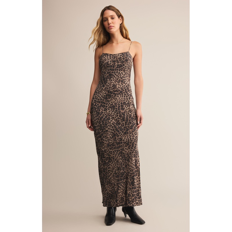 Z Supply Cielo Leopard Midi Dress
