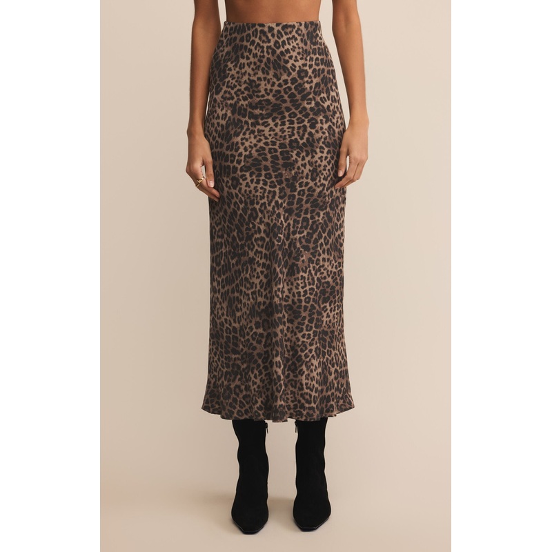 Z Supply Izabel Leopard Skirt|XS|S|M|L