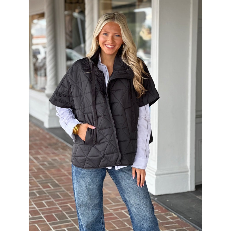 Jamel Puffer Sweater in Black|S|M|L|XL