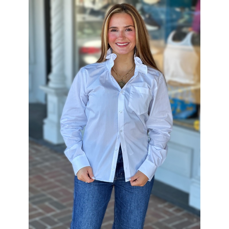 Quarantina Top in White|XS|S|M|L