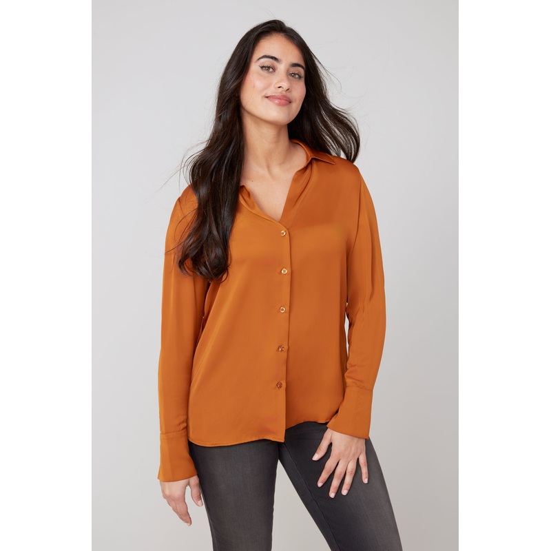 Renuar Woven Top in Bronze|S|M|L