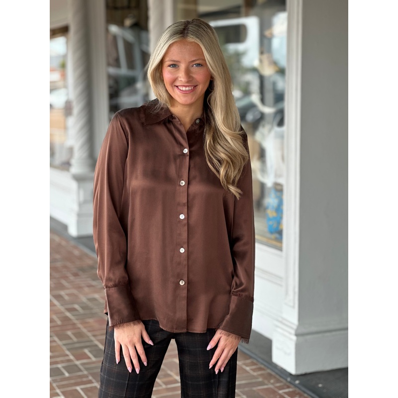 Rails Abbey Shirt in Espresso|S|M|L