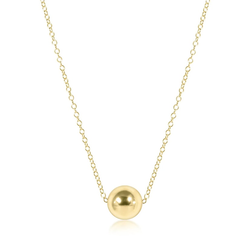 enewton 16 Necklace Gold- Classic 8mm Gold