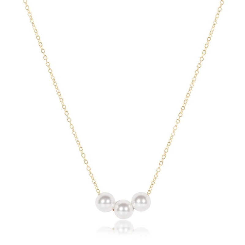 enewton 16 Necklace Gold- joy pearl