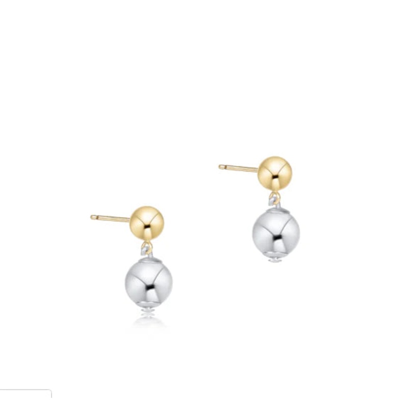 Enewton Classic 8mm Ball Drop Stud – Mixed Metal