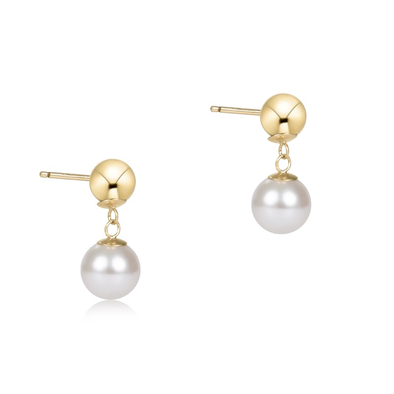 Enewton Classic 8mm Ball Drop Stud – Pearl