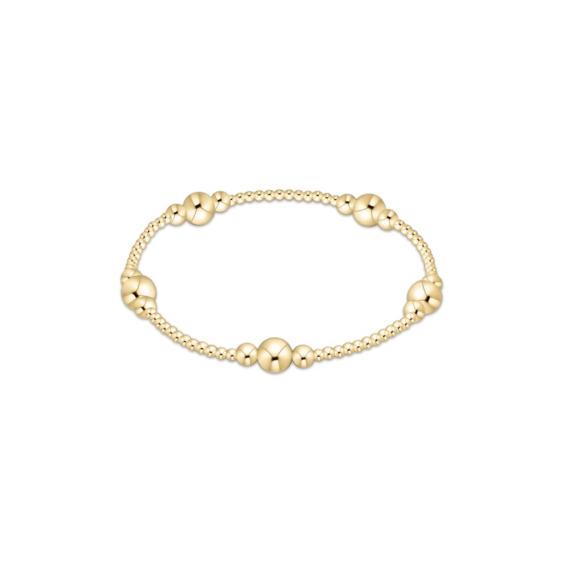 Enewton – Purpose Gold 6mm Bead Bracelet