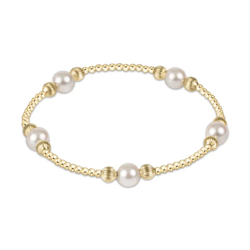 Enewton – Purpose Pearl 6MM Bead Bracelet-Dignity