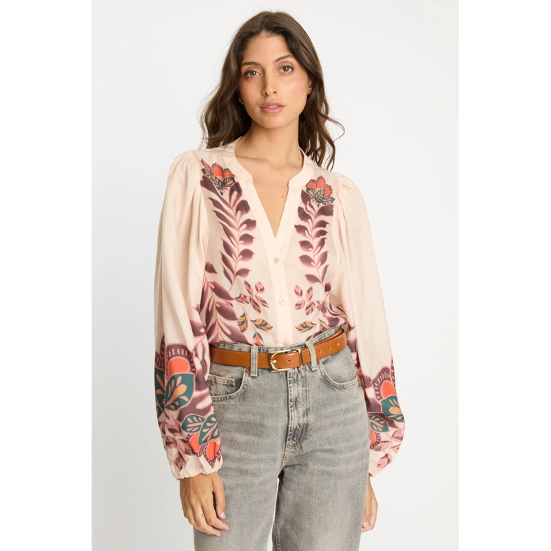 Selene Top in Copper Orchard|S|M|L