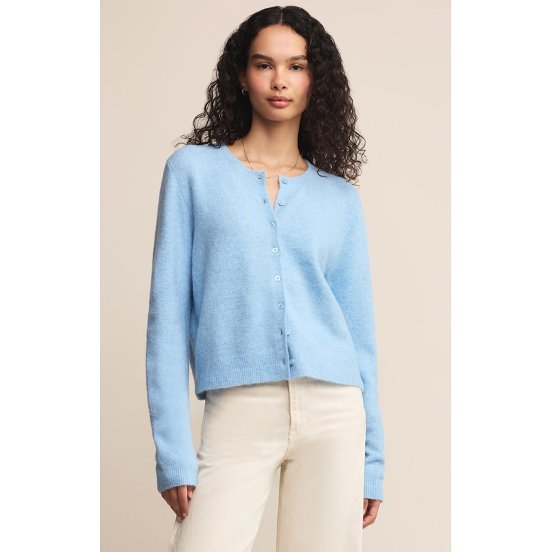 Z Supply Medina Cardigan in Serene Blue