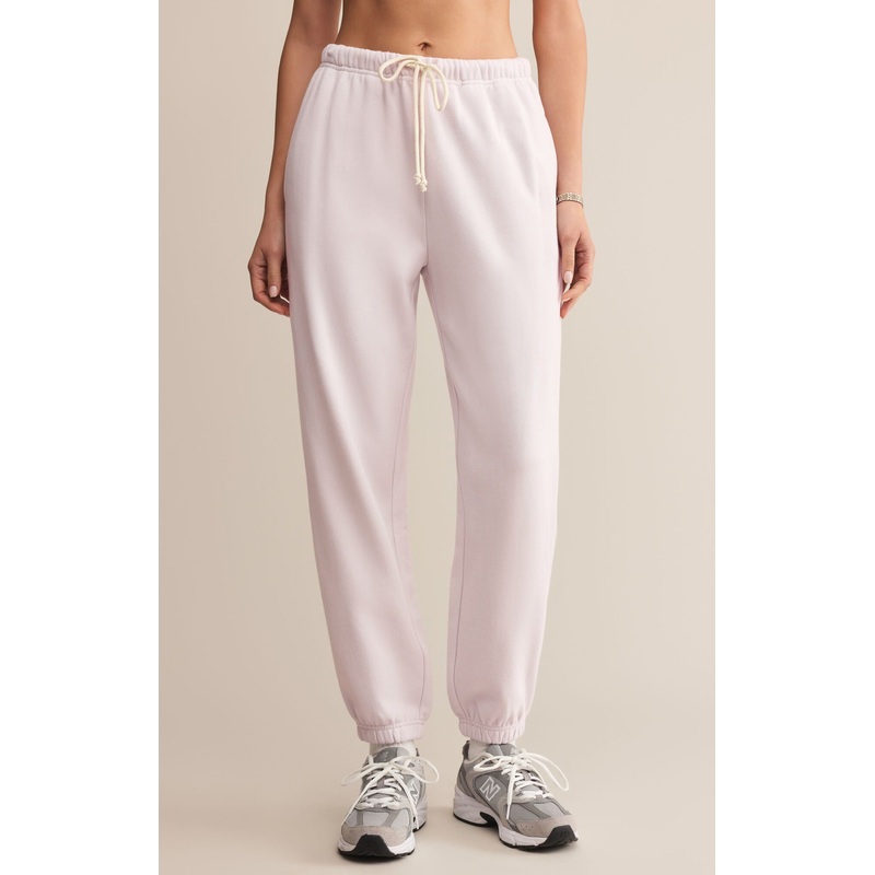 Z Supply Stadium Cotton Jogger in Lavender Ice