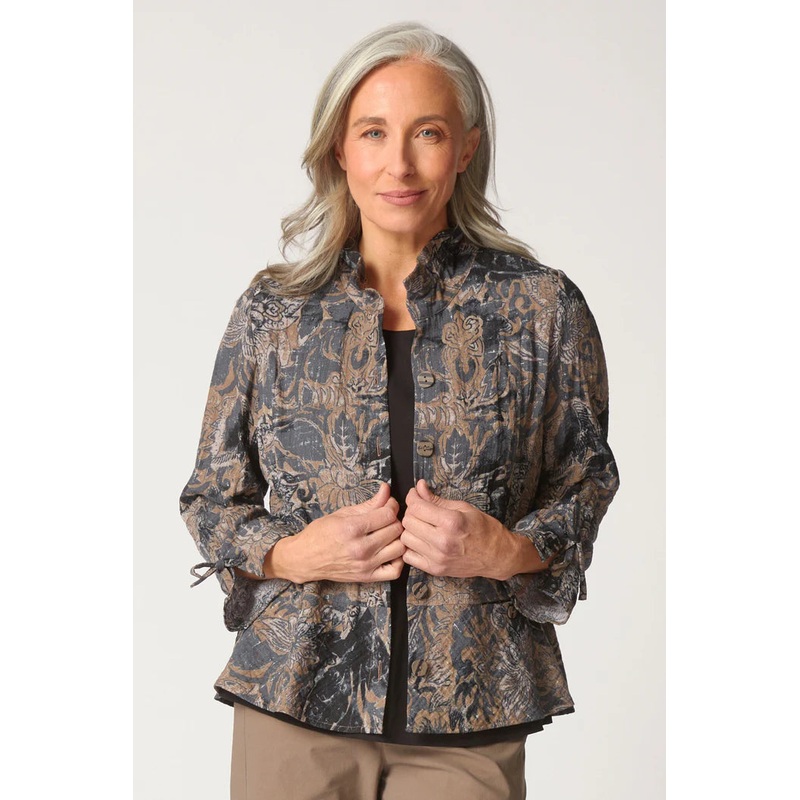 Habitat Express Travel Jacobian Floral Event Jacket