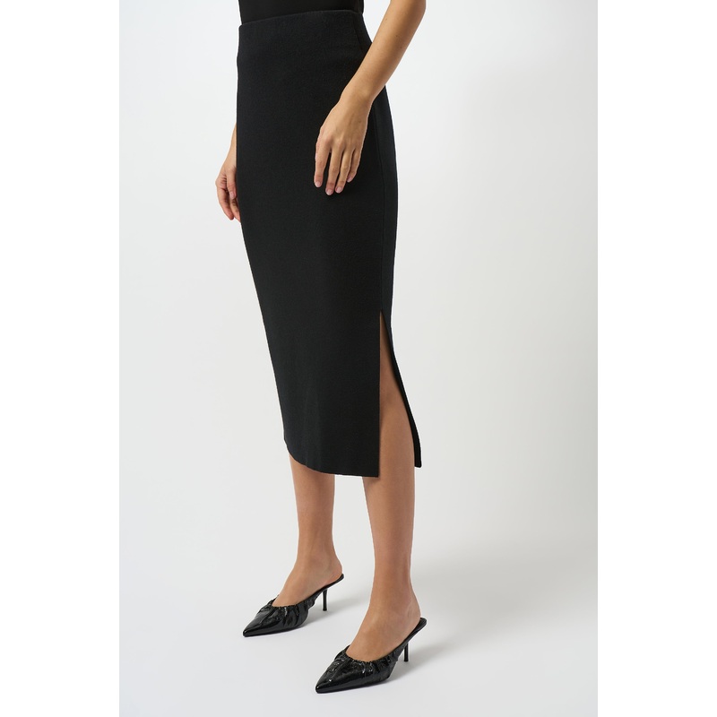 Joseph Ribkoff Elegant High-waist Pencil Skirt in Black