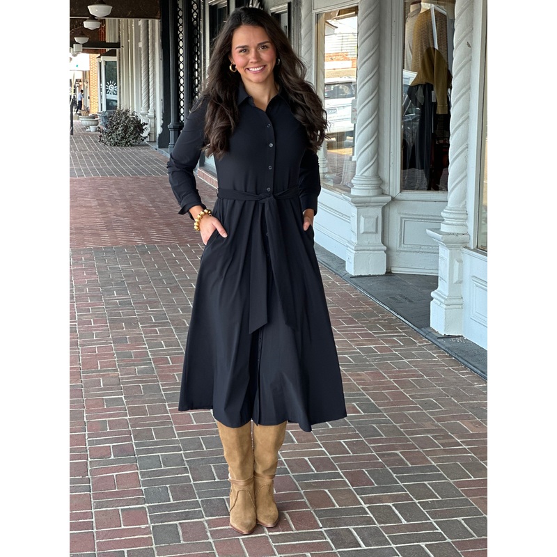 Jude Connally Kitty Dress in Black