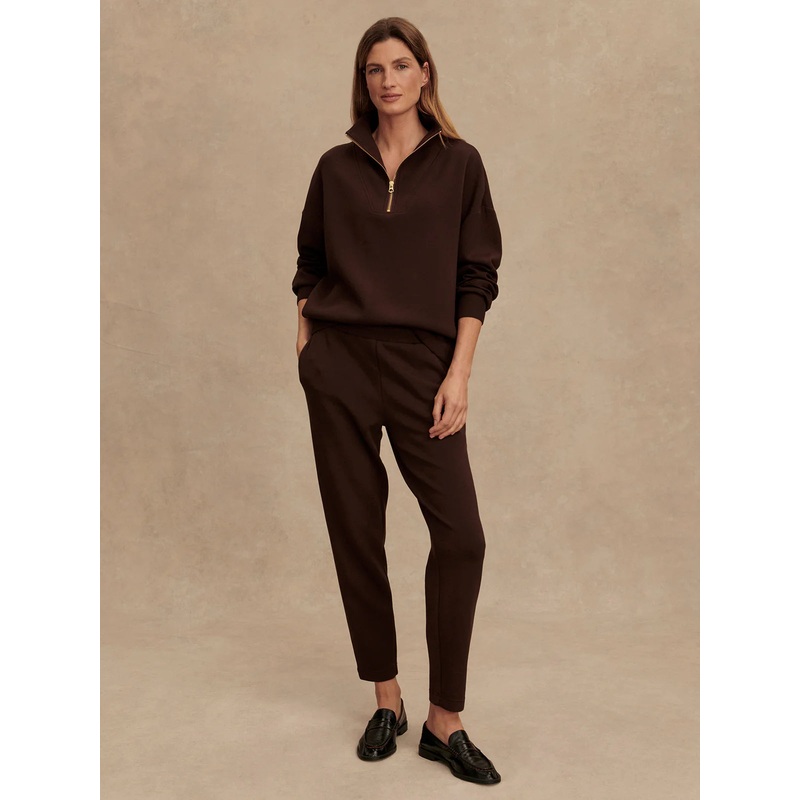 Varley The Slim Pant 25 in Coffee Bean