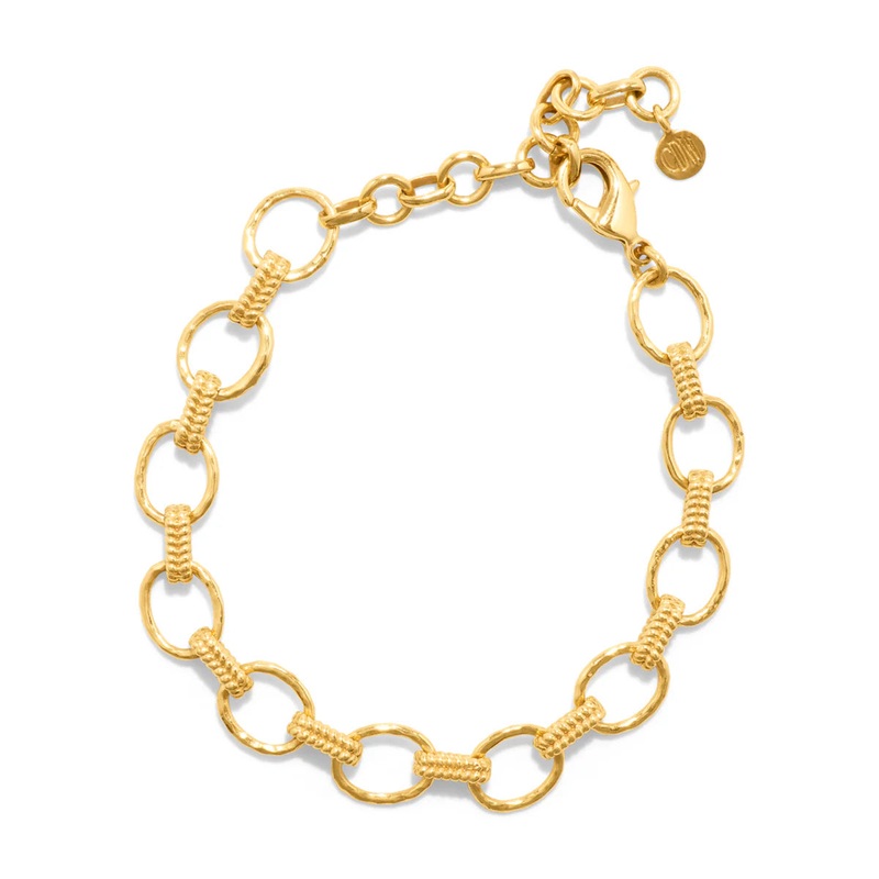 Capucine De Wolf Cleopatra Small Link Bracelet, 7+1.5 – Gold