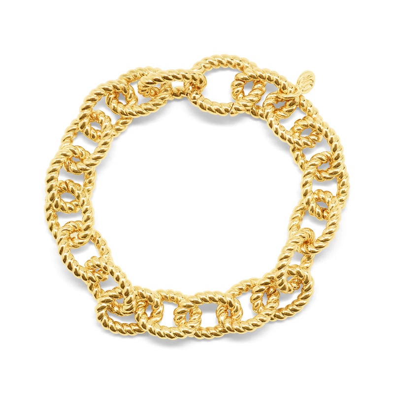 Capucine De Wolf Victoria Small Chain Bracelet, 8 – Gold