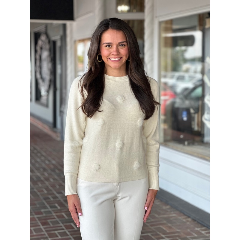 Elliott Lauren Cream Sweater|S|M|L
