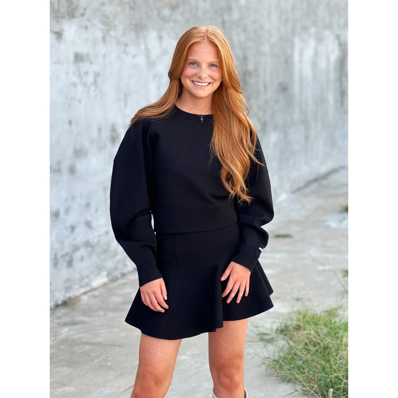 Steve Madden Rosina Sweater in Black