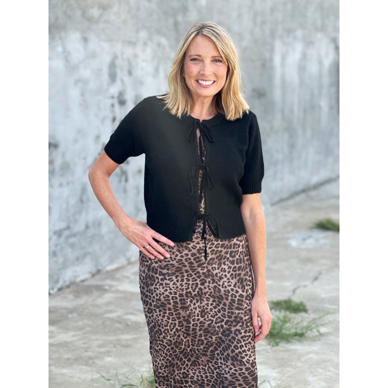 Steve Madden Sereia Cardigan in Black