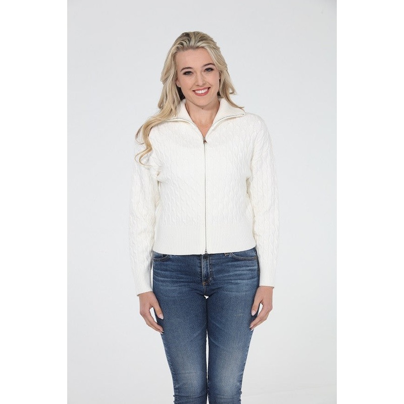 The Arbor Sweater in Ivory|S|M|L
