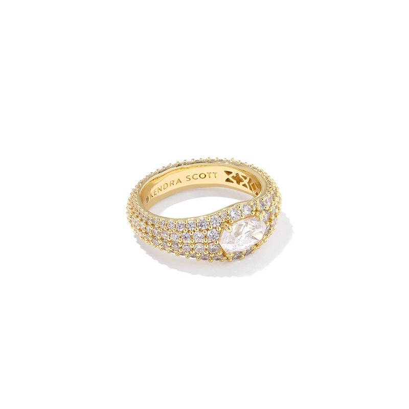 Kendra Scott Bella Band Ring in Gold